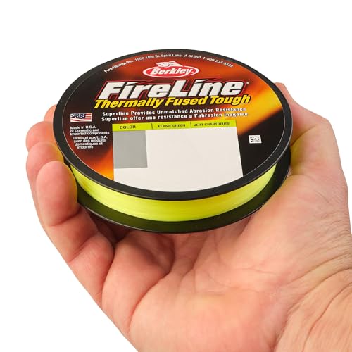 Berkley FireLine Superline Fishing Line - color: Flame Green - New, size: 14 lb (6.3 kg) - 300 yd (274 m)