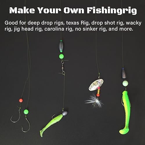 Fishing Beads 6mm 8mm 10mm Glow in The Dark Bead Round Plastic Lure Rigging Catfish Rig Freshwater Saltwater for Fishing Rigs - size: 6mm (600pcs)