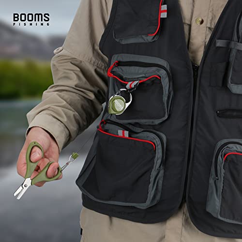 Booms Fishing RG1 Fly Fishing Zinger Retractor 3 pcs - color: Multicolor2