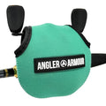 Angler Armour Baitcast Reel Cover | Baitcaster Sleeve | Fishing Reel Pouch | Low Profile Baitcasting Reel Protector | Neoprene Reel Case | 50 100 200 Series Baitcast Covers - color: Lagoon Seafoam