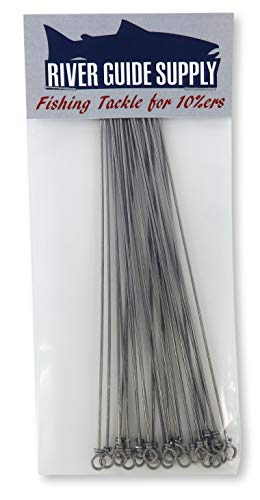Looped Spinner Shafts - Wires - Stainless Steel - Made in USA - size: .040" 25 Shafts