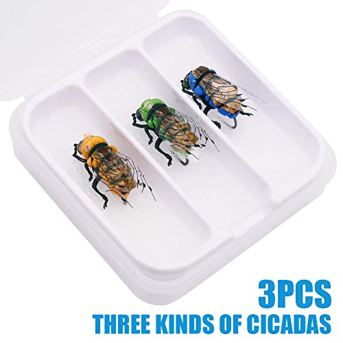 YZD Realistic Fly Fishing Dry Wet Nymph Trout Flies Topwater Lures for Freshwater Saltwater High Simulation Hand Tie Lure Kits - color: 21-A-08