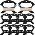 SEWACC 10pcs Cord Organizer Small Plastic Cable Reels Wire Winder for Home Office Garage Rv Boat Multi Purpose Line Storage for Electric Cords Ropes String Lights and Garland Management