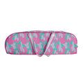 Portable Fishing Rod Bag Collapsible Fishing Bag Large Capacity Outdoor Nylon Carrying Case - size: 40CM Lenght-Pink