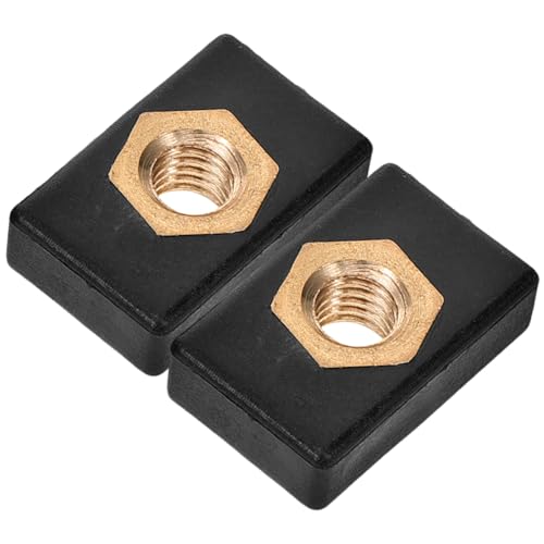 POPETPOP 2pcs Kayak Slide Track Rail Nut Replacement for Canoe Fishing Rod Base Compatible Various Boat Types Secure Support System