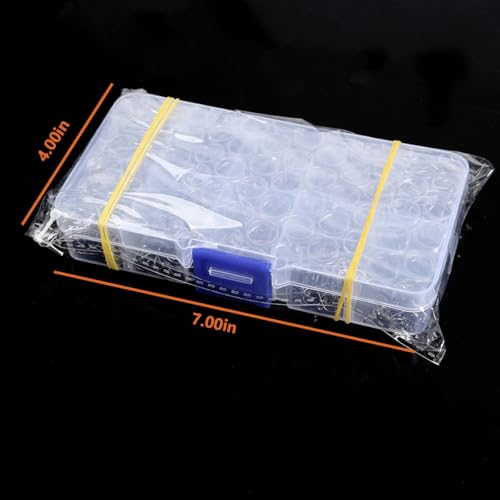 AMHDV 300Pcs/ 500Pcs/ 1000Pcs Small Fishing Hooks, 10 Different Sizes Tiny Fish Hook Set for Freshwater - style: 1000pcs (2# to 20#)
