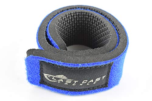 Foam Padded Stretch Fishing Rod Strap Wrap - 4 Pack #6100
