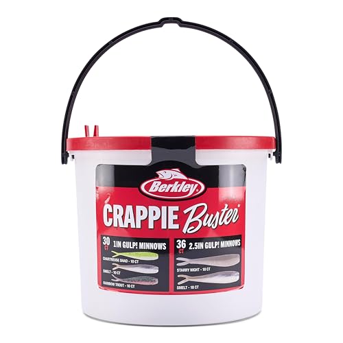 Berkley Gulp! Minnow Fishing Soft Bait - color: Crappie Buster Variety Kit, size: 1 1/2" & 2 1/2"