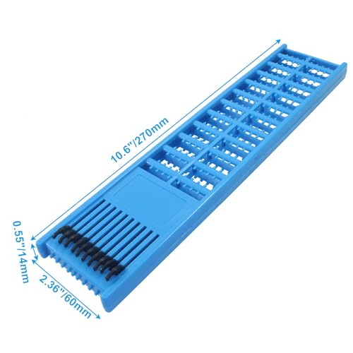 2pcs/4pcs Fishing Hook Holder, Plastic Double Side Storage Hooks Winding Board, Organize Snelled Rigs for Fishing Enthusiasts/Fishermen - color: 4colors(4pcs)