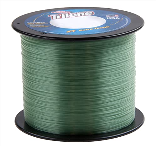 Berkley Trilene XT Monofilament Fishing Line - color: Low-Vis Green, size: 3000 yd, style: 8 Pounds