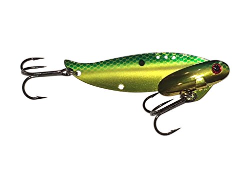 1oz - Blitz Blade - Blade Bait - color: Gold Sexy Shad
