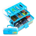 Pro 3-Layer FishingTackle Box Kit with Accessories Set,Including Saltwater and Freshwater Lures,Tools,Spacious Storage,All-in-One Bass Fishing Gear Set & Gift for Men(339pcs Fishing Tackle Box) - color: 339pcs Fishing Tackle Box