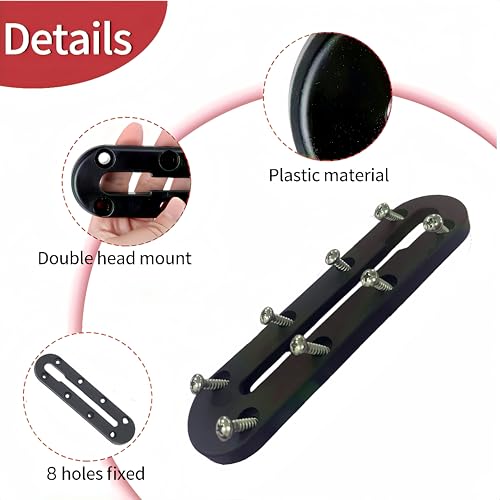 Kayak Track Kayak Low Profile Track,Kayak Rail,Kayak Accessories Mount Track,Kayak Gear Track for Fishing Rod Holder,Kayak Rail Track for Paddle Holders Fish Finder,Cup Holder,Anchor Cleats - size: 7inch4pcs