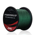 RUNCL PowerBraid Fishing Line 4/8/9 Strands, Braided Fishing Line 300/500/1000Yds - Seamless Weaving Tech, Enhanced Coating Tech, Zero Stretch, High Sensitivity, Smaller Diameter - Braid Line 15-115LB - color: Moss Green, size: 20LB-300yds(4 Strands)