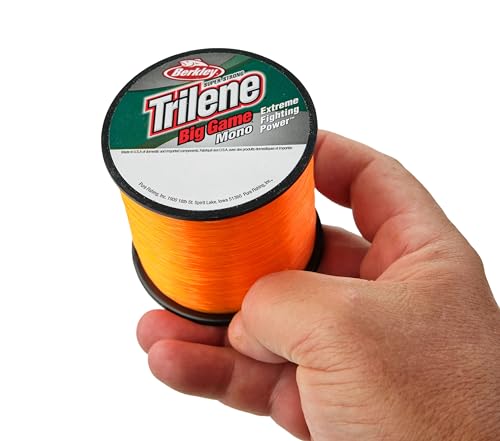 Berkley Trilene Big Game Monofilament Fishing Line - color: Blaze Orange, size: 370yd, style: 40lb Test