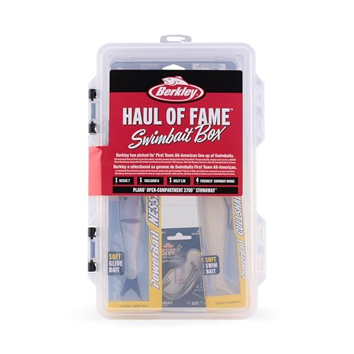 Berkley PowerBait Nessie Fishing Soft Bait - color: Swimbait Haul of Fame Variety Kit, size: Assorted