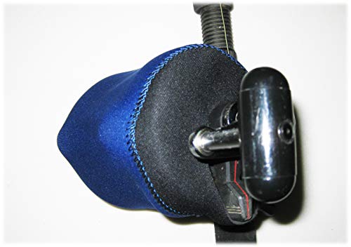 Kufa Sports Fishing Reel Cover Made by 4mm Thickness Neoprene for Spinning Reel, Bait Casting, Low Profile & Fly Reel - style: Level Wind Casting Reel Cover Extra Large (100 Series)