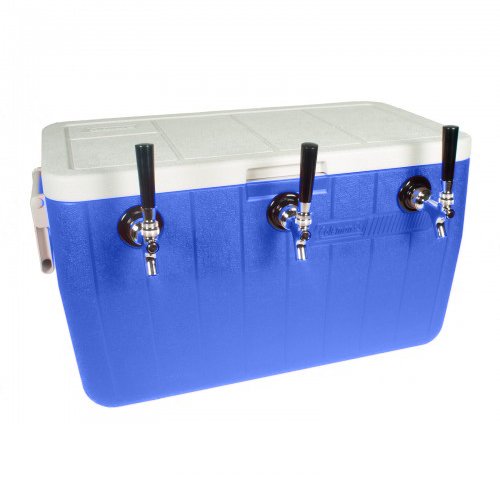 70' Coil Faucet Jockey Box (3 Lines) - size: 3 Lines