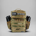 WOLFpak 25L Athletic Gym Backpack (OCP Camo) Durable 1000D Waterproof Oxford Material w/MOLLE Webbing, Laptop Pocket & Dual Cup Holders, Durable Fitness/Travel/Military Daypack - color: Ocp Camo