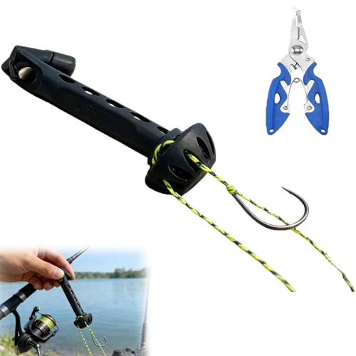 2026 New Fly Fishing Magnetic Fly Threader, Fishing Accessory to Easily Rig Small Flies & Tippet on Water, Make Fly Tying Simpler, Works with Most Hooks, tippets, and Fly Styles