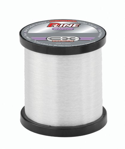 P-Line CX Premium Fishing Line 3000 YD Bulk Spool - color: Clear Fluorescent, size: 12-Pound