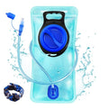 Hydration Bladder, 1.5-2-3L Water Bladder for Hiking Backpack, BPA-Free Leak Proof Water Reservoir Storage Bag, Water Pouch Hydration Pack for Camping Cycling Running - color: 3L-Water Bladder-Blue