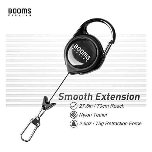 Booms Fishing Gear and Equipment: 6pcs Fishing Tools Kit with Needle Nose Pliers, Fish Gripper, Scissors, 24" Ruler, Retractor & Lanyard - Saltwater Fishing Tackle Accessories Gifts for Men, TK1 - color: Gray