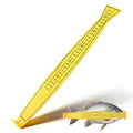 15 Inch Fish Measuring Board Lightweight Fish Ruler Bump Board - Fishing Ruler for Crabs and Fish, Portable Kayak/Boat Measuring Tool Easy to Read (Yellow)