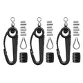 EUPHENG Retractable Line Cutter - color: Black Terminal Kit(W/Composite Materials Snaps)