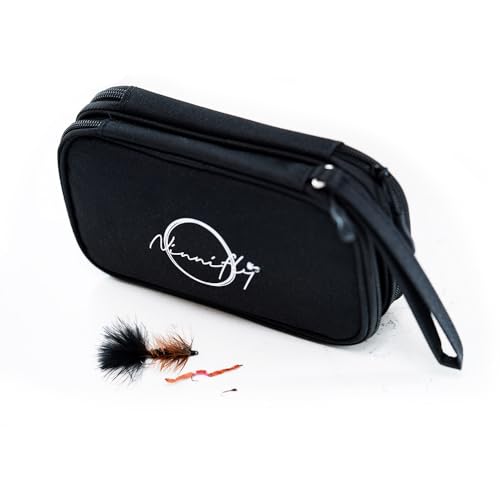 Fly Tying Kit for Beginners - Fly Tying Materials Kit w/Over 100 Tool Pieces/with Travel Case - All-in-ONE Beginner Starter Kit with Instructions