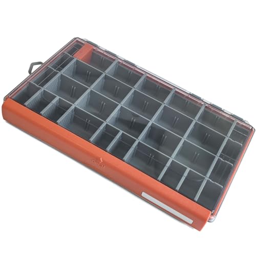 Waterproof Tackle Box, Waterproof Tackle Trays with Removable Divider, Lure Box Spoon Hooks Baits Storage (3700)