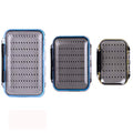 Aventik Waterproof Fly Box for Fly Fishing Double Sides Large Capacity Fly Fishing Box Streamer & Dry Fly Storage Saltwater & Freshwater - size: Size A+Size B+Size C