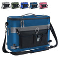 Dreizack Kayak Cooler Behind Seat, Waterproof Cooler for Kayaking,Paddle Board Cooler Compatible with Lawn-Chair Seat Kayak Accessories Cooler Bag Kayak Cooler Tow Behind for Camping Fishing - color: Dark Blue
