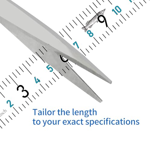 Fishing Ruler for Boat Self-Adhesive Fish Measuring Decals (3 Pack) 51" Waterproof Self Adhesive Measuring Ruler Tape (Transparent) - color: Transparent