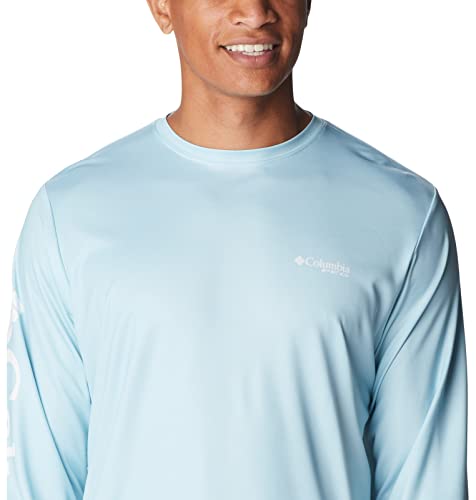 Columbia Terminal Tackle PFG™ Carey Chen Long Sleeve - color: Spring Blue/White Reef Cup, size: Small
