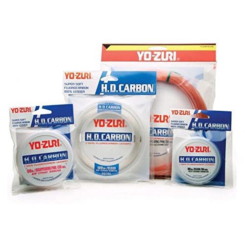 Yo-Zuri H.D. Carbon Fluorocarbon Leader Line - size: 30-Yard