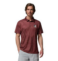 Columbia Men's Collegiate Super Terminal Tackle Polo - color: Fsu - Cabernet, size: X-Large