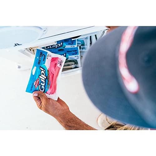 Berkley Gulp! Grub Saltwater Fishing Soft Bait - color: Chartreuse, size: 5"