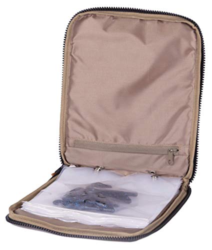 Plano Guide Series Tackle Bag | Premium Tackle Storage with No Slip Base and Included stows - size: One Size, style: Worm Wrap