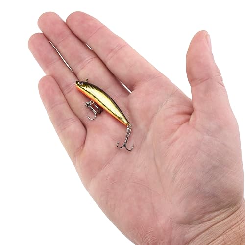 Berkley Finisher Fishing Hard Bait - color: Black Gold, size: 1 3/4 in - 3/16 oz