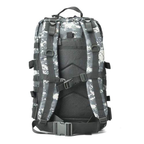 REEBOW GEAR Military Tactical Backpack Large Army 3 Day Assault Pack Molle Bag Backpacks (ACU Camo) - color: Camo Acu