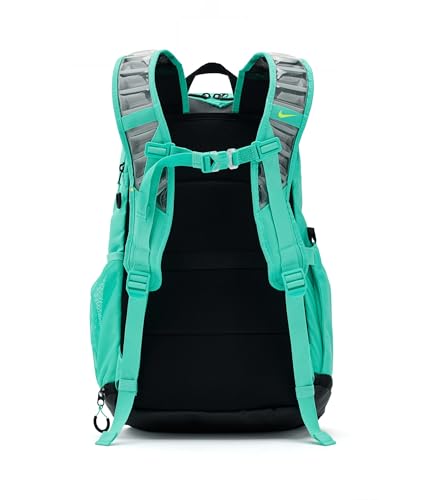 Nike, Unisex, Varsity Elite Backpack (32L), Hyper Turquoise/Black/Hyper Royal, One Size - color: Hyper Turquoise/Black/Hyper Royal, size: One Size