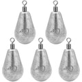 Long Casting Swivel Bell Sinkers Fishing Weights Drop Shot Weights with Swivels Fishing Lead Sinker 1/2oz 3/4oz 1oz 2oz 3oz - size: 5oz-5pcs