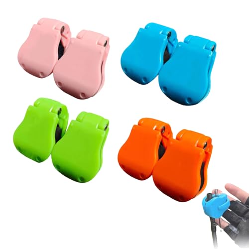Multifunctional Rod Holder - Portable Takedown Fishing Rod Clips for Ground/Car/Wall/Beach, Auto Fixed Fish Poles Holders with Pressure Grip, Fits Shore/Telescopic Rods & Fixed Ball - color: 4 colours