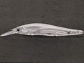 10 Blank Unpainted Minnow Crankbait Topwater Lipless Jerkbait Fishing Lures V3 - color: UPM817P10