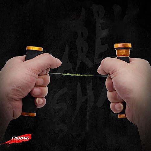 Fishing Knot Puller Tool, Fishing Line Dragger, Fishing Tension Line Dragger for Freshwater and Saltwater, Fishing FG GT Knot Puller Tool Assist, Tension Line Dragger Grey Large