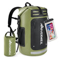 Waterproof Dry Bag with Waterproof Phone Case and small waterproof Bag Green - color: Green, style: Dry Bag + Small Bag