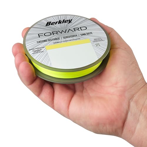 Berkley Forward Braid Fishing Line - color: Flame Green, size: 6 lb - 150 yd