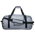 Buffalo Gear Waterproof Duffle Bag 40L 60L 80L Roll-top Dry Bag Heavy Duty Waterproof Duffel Travel Bag for Kayaking Rafting Boating Fishing Camping - color: Grey, size: 80L