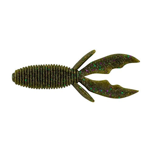 Berkley PowerBait MaxScent Creature Hawg - color: Green Pumpkin Party